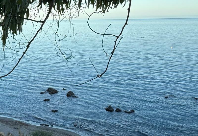 Clear sea with rocks on the Costa del Sol